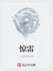 《惊雷》小说封面