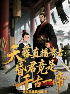 《天幕直播考古：昏君竟是千古一帝》小说封面