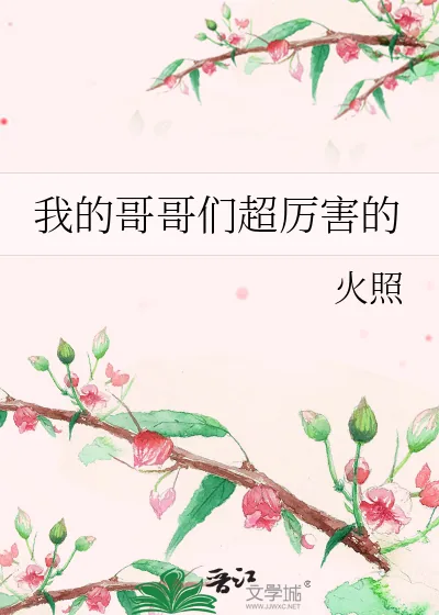 《我的哥哥们超厉害的》小说封面