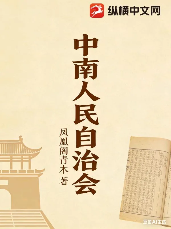 《中南人民自治会》小说封面