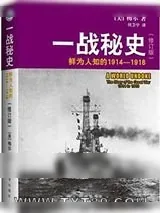 《一战秘史》小说封面