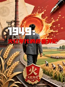 《1949：火红年代的县委书记》小说封面
