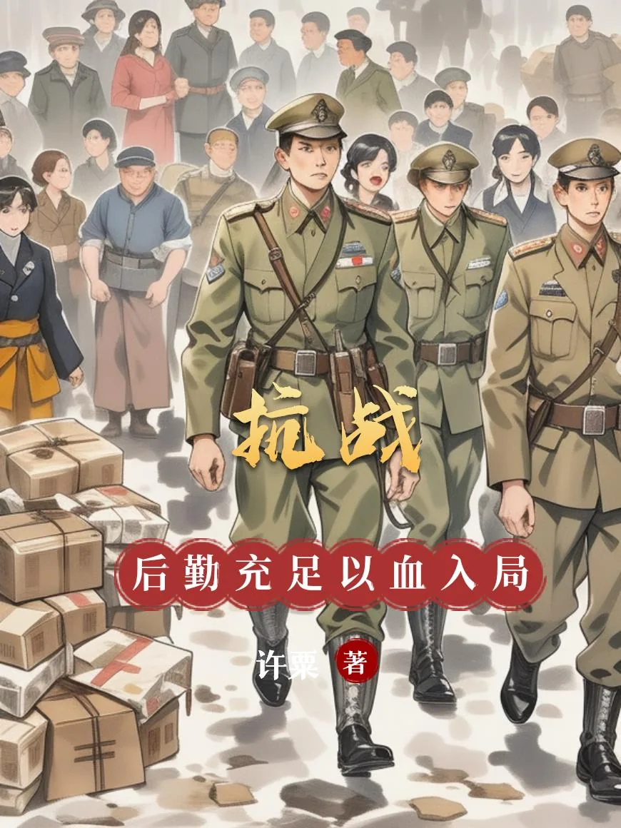 《抗战：后勤充足，以血入局》小说封面