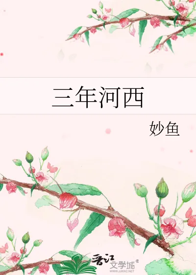 《三年河西》小说封面