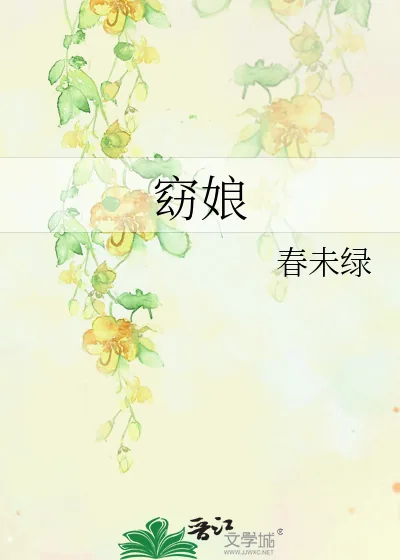 《窈娘》小说封面