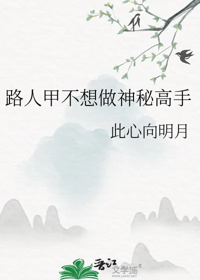 《路人甲不想做神秘高手》小说封面