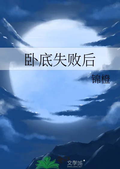 《卧底失败后》小说封面