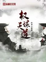 《权谋天道》小说封面