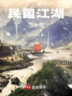 《民国江湖二十年》小说封面