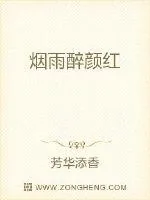 《烟雨醉颜红》小说封面