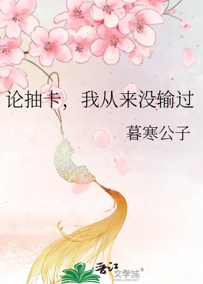 《论抽卡，我从来没输过》小说封面