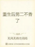 《重生后男二不香了》小说封面
