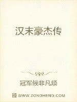 《汉末豪杰传》小说封面