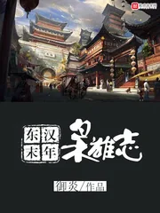 《东汉末年枭雄志》小说封面