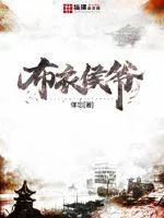 《布衣侯爷》小说封面