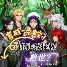 《穿成一条蛇！你让我拯救兽世？》小说封面