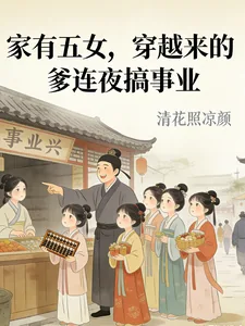 《家有五女，穿越来的爹连夜搞事业》小说封面