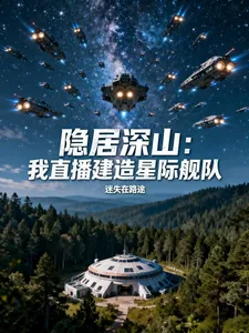 《隐居深山：我直播建造星际舰队》小说封面