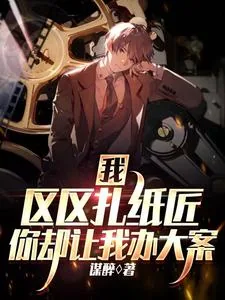 《我，区区扎纸匠，你却让我办大案》小说封面