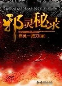 《邪灵秘录》小说封面