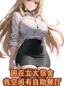 《困在女大宿舍,我空间有自助餐厅》小说封面