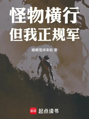 《怪物横行，但我正规军》小说封面