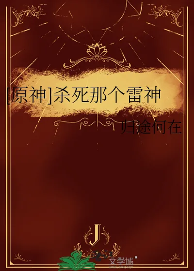 《[原神]杀死那个雷神》小说封面