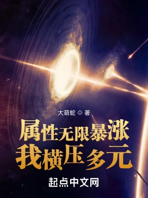 《属性无限暴涨，我横压多元》小说封面