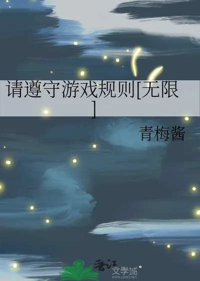 《请遵守游戏规则[无限]》小说封面