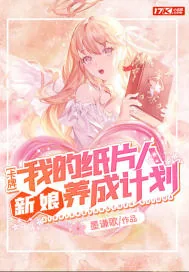 《卡牌：我的纸片人新娘养成计划》小说封面