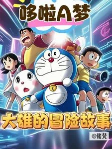 《哆啦A梦：大雄的冒险故事》小说封面