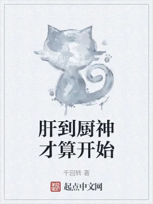 《肝到厨神才算开始》小说封面