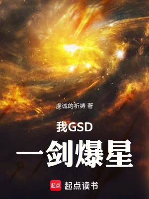 《我GSD，一剑爆星》小说封面