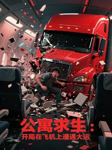 《公寓求生，开局在飞机上遭遇大运》小说封面