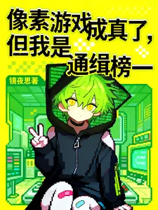《像素游戏成真了,但我是通缉榜一》小说封面