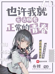 《也许我就无法拥有正常的青春》小说封面