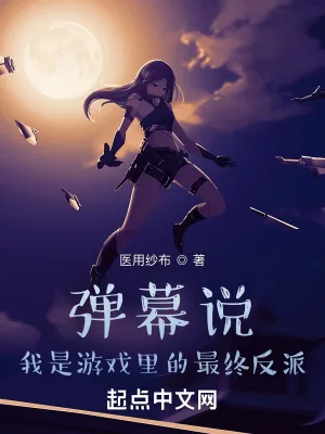 《弹幕说，我是游戏里的最终反派》小说封面
