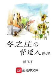 《冬之庄的管理人助理》小说封面