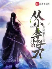 《从小李飞刀开始》小说封面