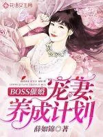 《BOSS催婚：宠妻养成计划》小说封面