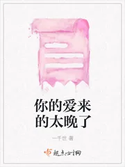《你的爱来的太晚了》小说封面
