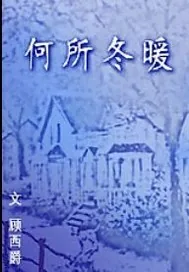 《何所冬暖》小说封面