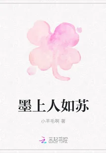 《墨上人如苏》小说封面