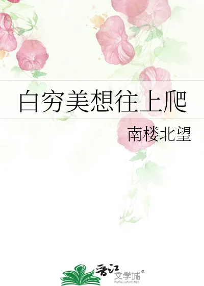 《白穷美想往上爬》小说封面