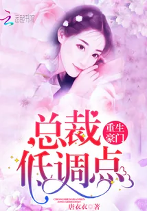 《重生豪门：总裁，低调点》小说封面