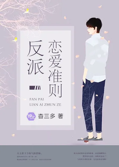 《反派恋爱准则》小说封面