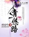 《清悠路》小说封面
