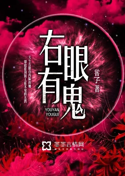 《右眼有鬼》小说封面