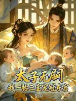 《太子无嗣？我一胎三宝宠冠东宫》小说封面