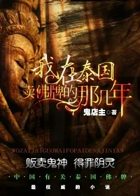 《我在泰国卖佛牌的那几年》小说封面